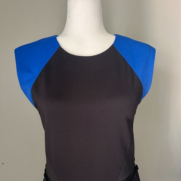 Rebecca Taylor Black Fit & Flare Dress – Size 4 - Picture 2 of 8